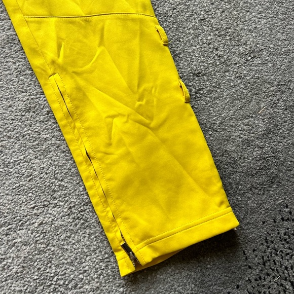 Guapi By Aaron Wilhelm Blood Diamond Yellow Jogger Track Pants - Picture 2 of 5